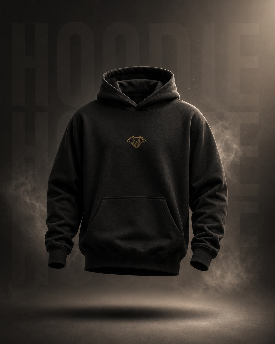 Origins Hoodie Negro — Calma Obliv ⚫️