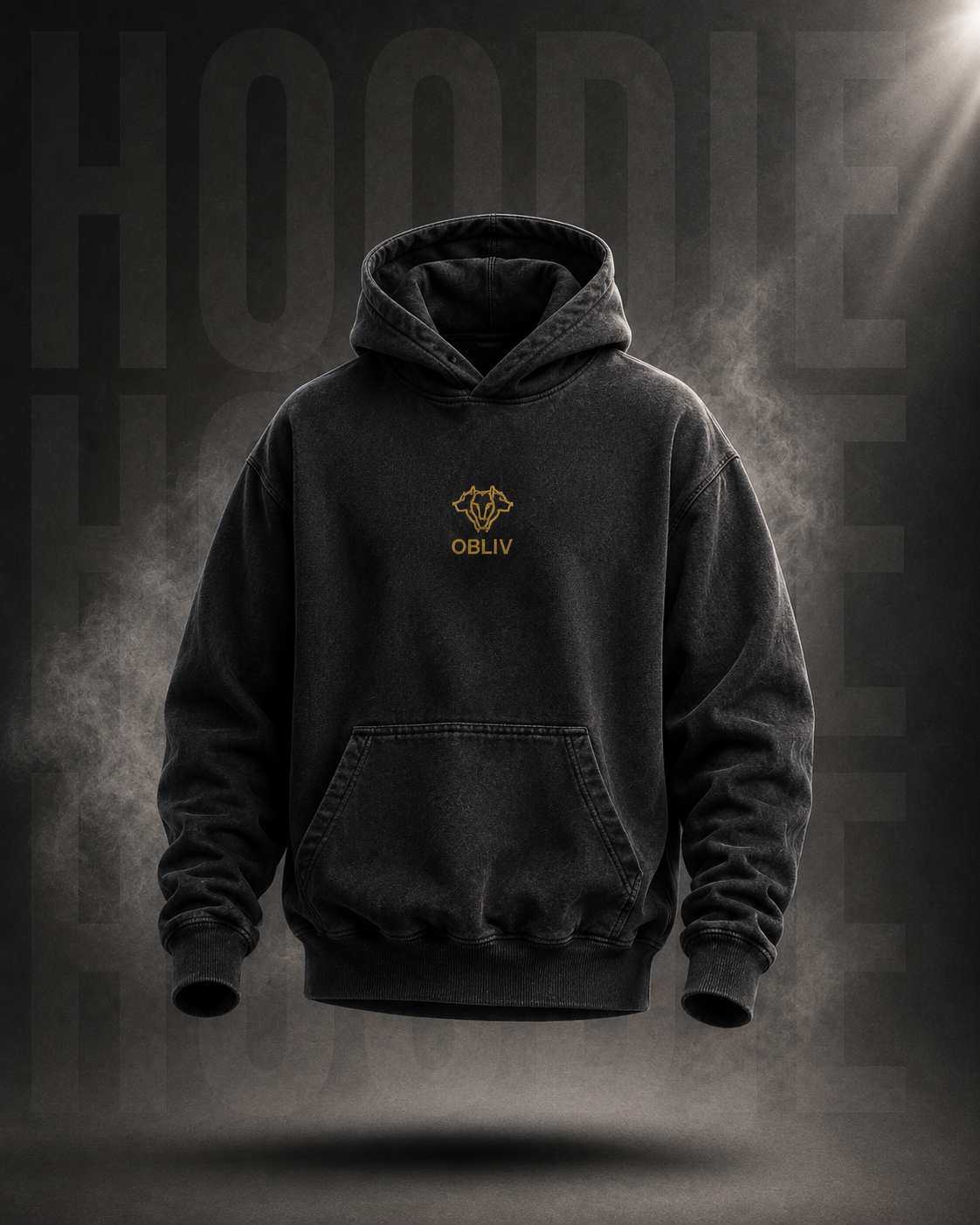 Origins Hoodie Gravillado — Calma Obliv 🚧