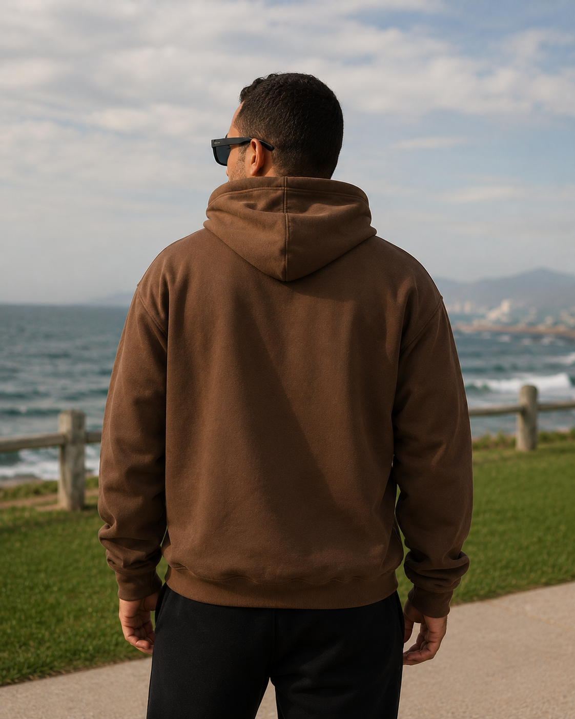 Origins Hoodie Chocolate — Calma Obliv 🍫