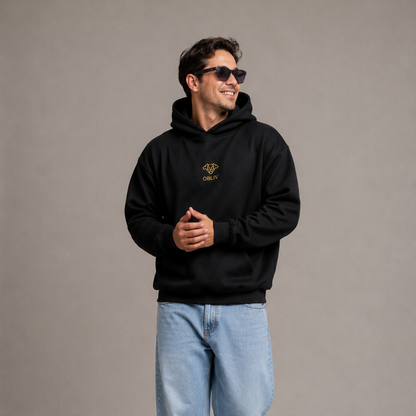 Origins Hoodie Negro — Calma Obliv ⚫️