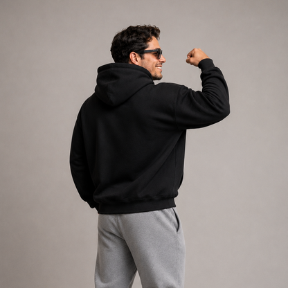 Origins Hoodie Negro — Calma Obliv ⚫️