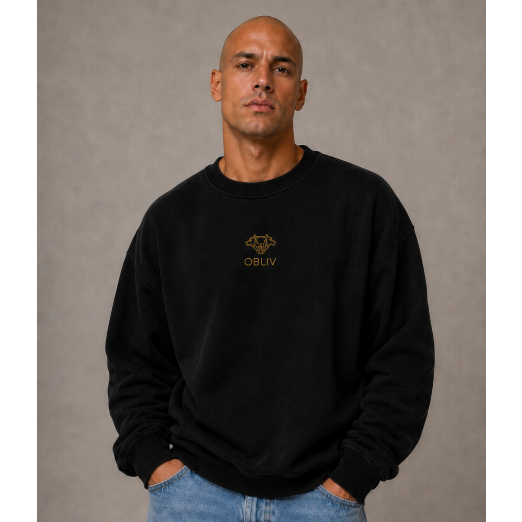 Origins Polo Negro — Calma OBLIV ⚫